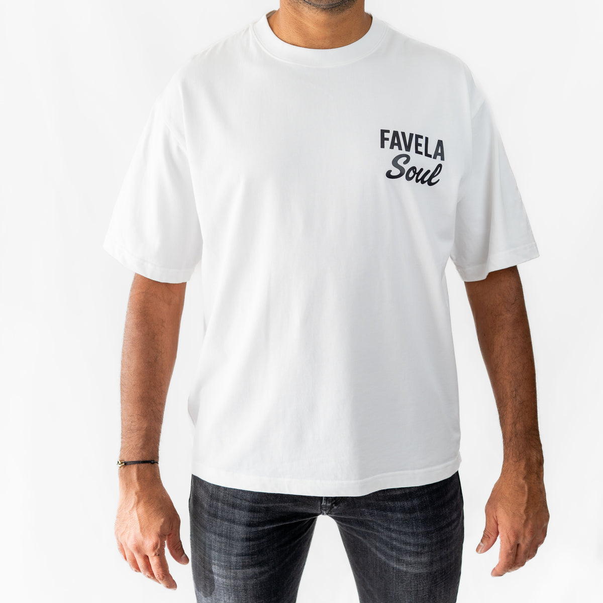 Favela Soul White Mangueira T-Shirt