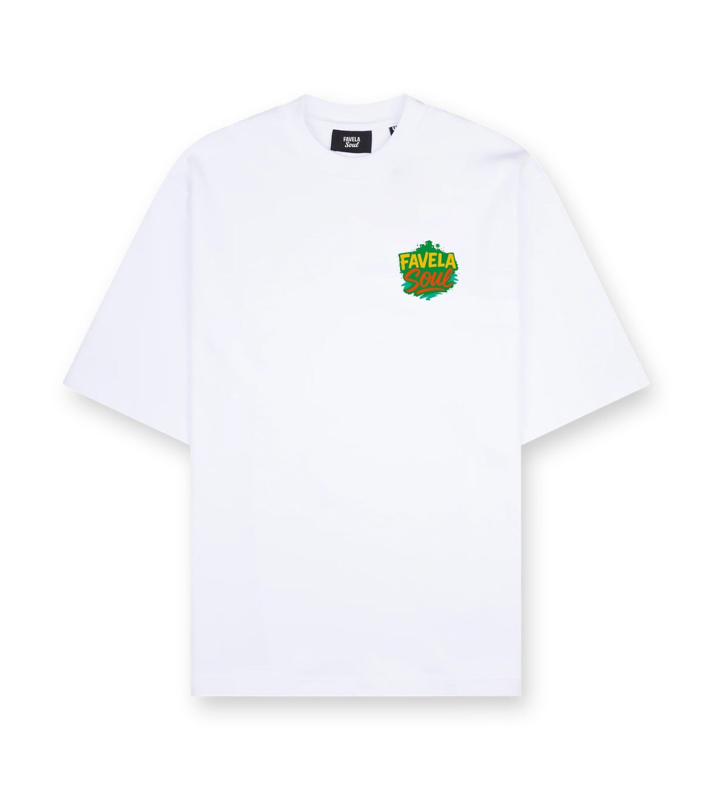 Favela Soul White Logo T-Shirt