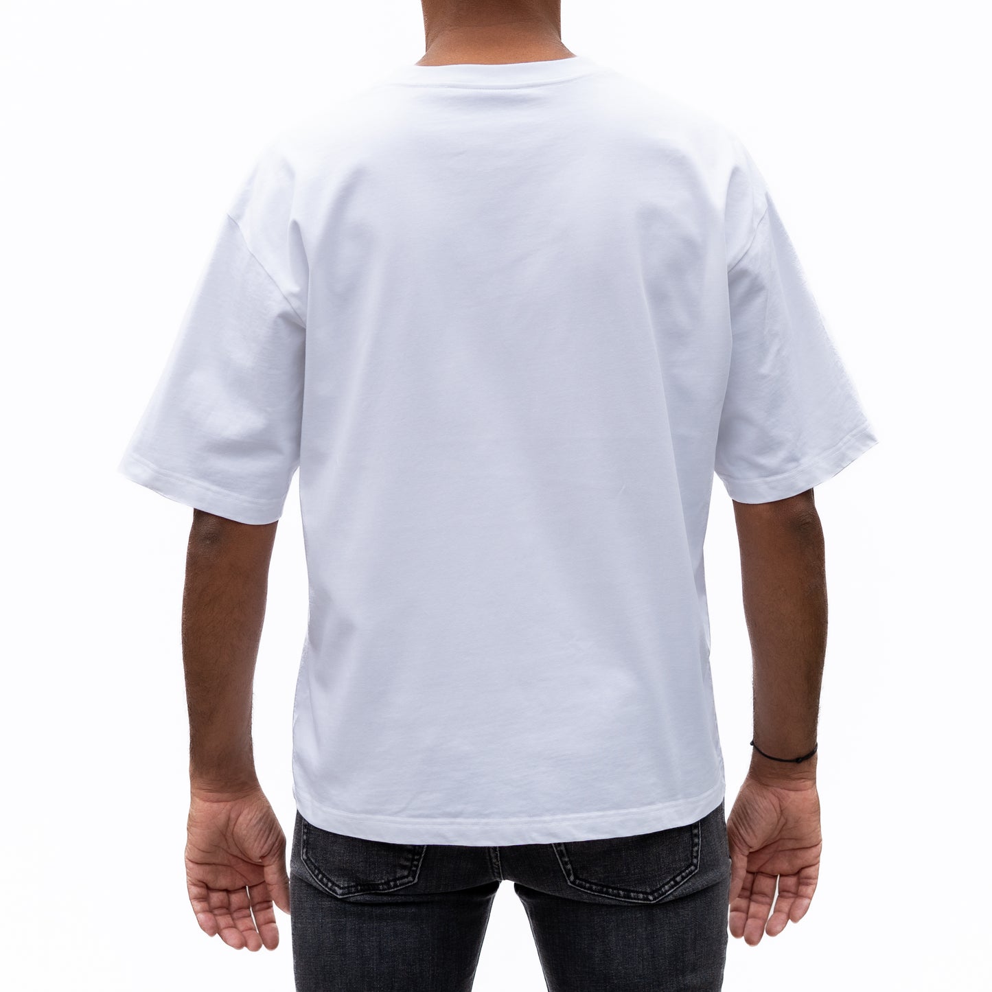Favela Soul White Text Logo T-Shirt