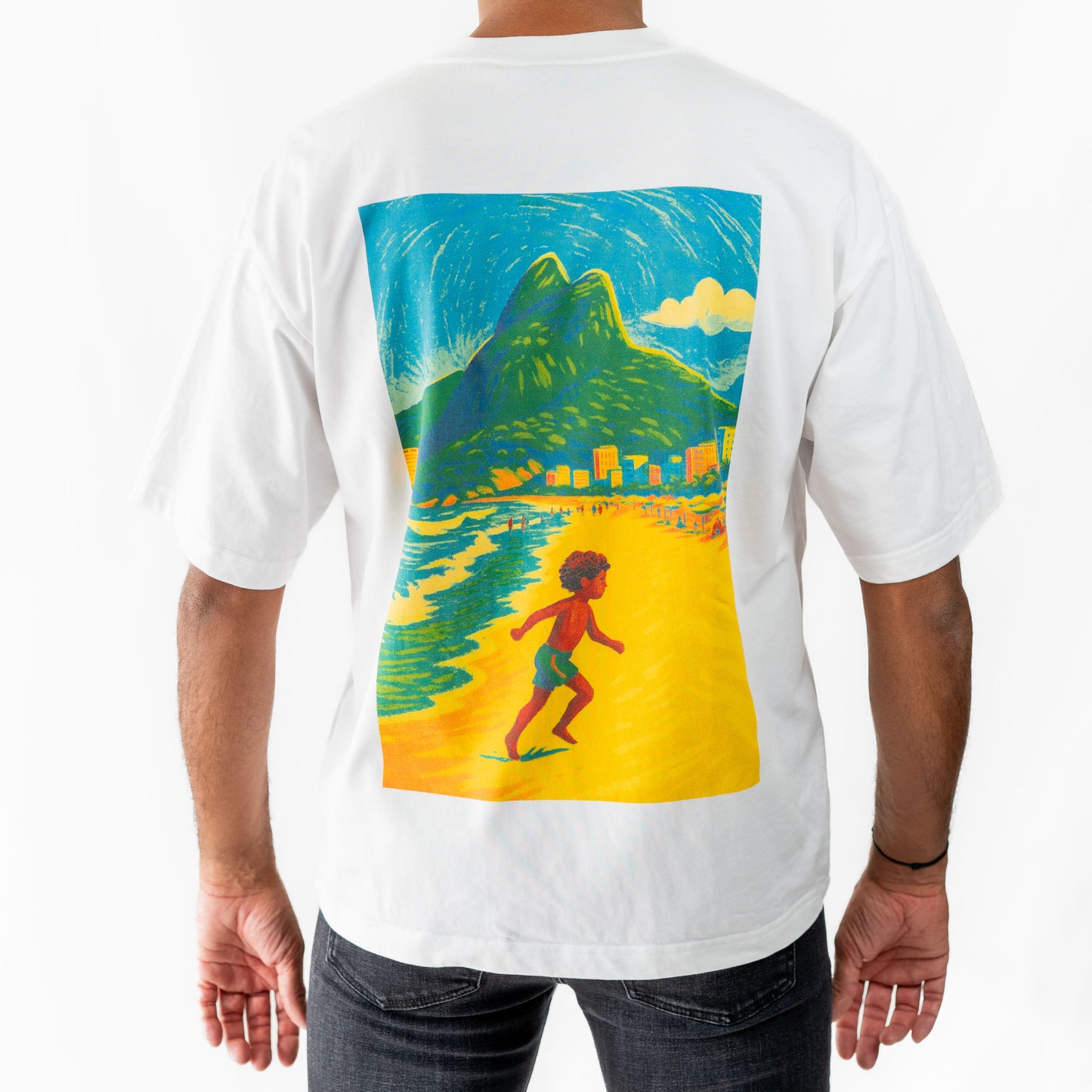 Favela Soul White Ipanema Kid T-Shirt