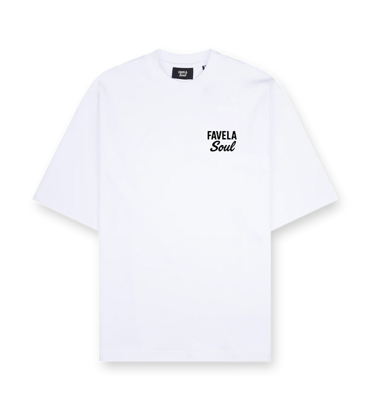 Favela Soul White Mangueira T-Shirt