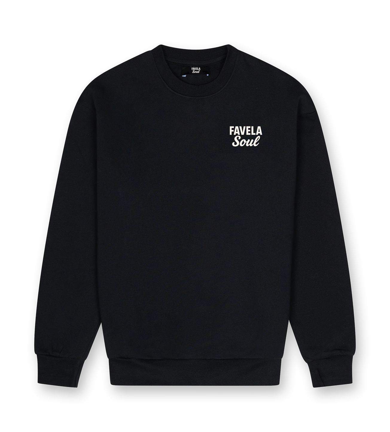 Favela Soul Black Text Logo Sweater