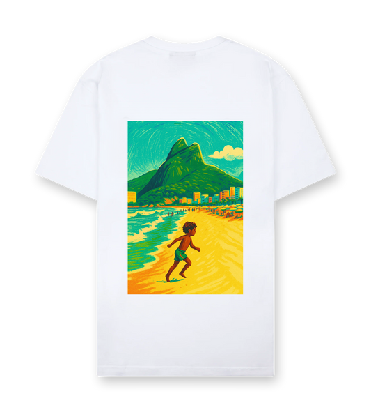 Favela Soul White Ipanema Kid T-Shirt